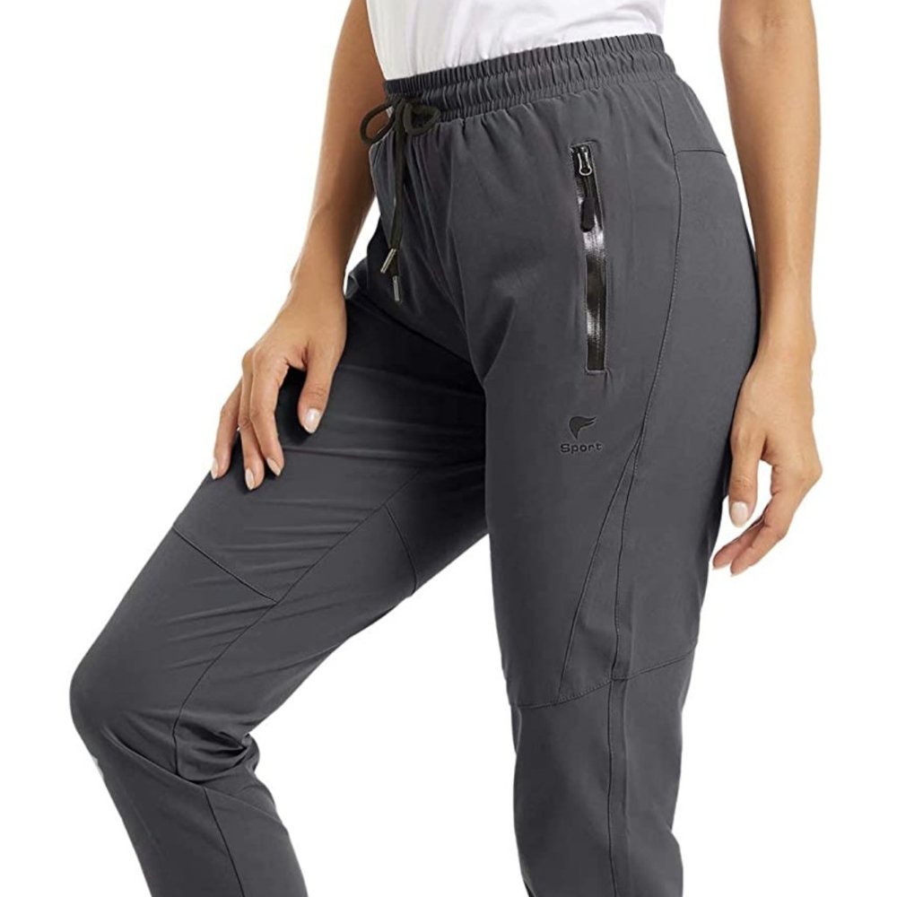 MAGCOMSEN Workout Pants for Women with Pockets Size L